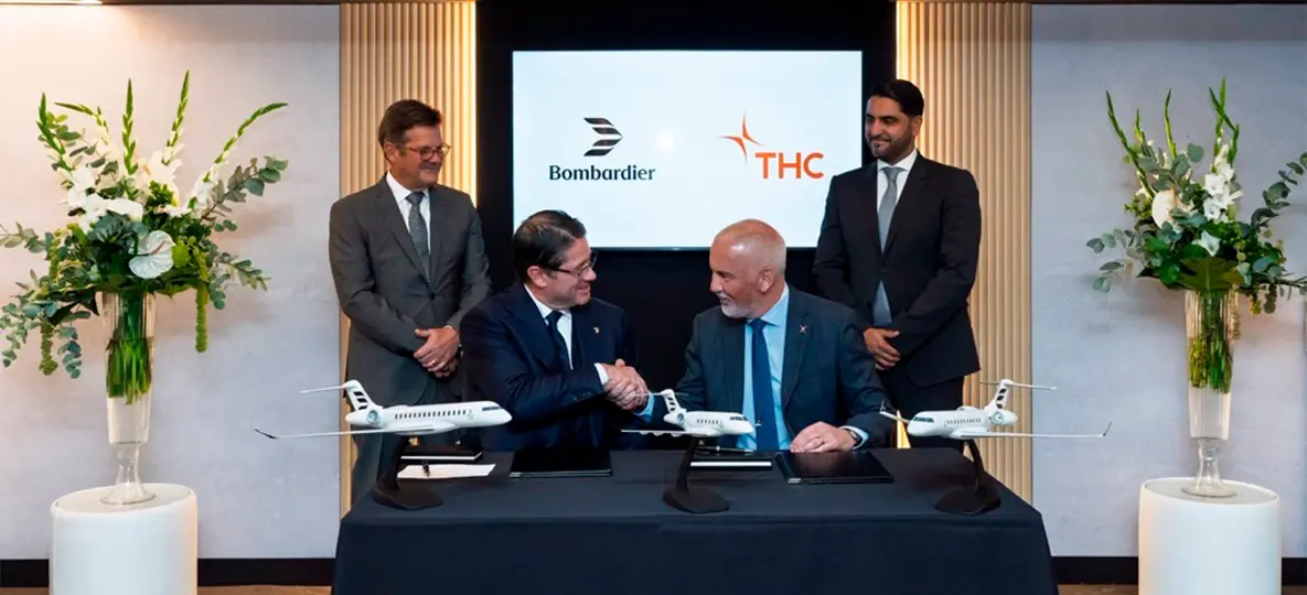 The Helicopter Company explores purchase of up to 60 Bombardier jets
